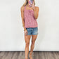Strawberry Picnic Gingham Tank