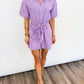 Lilac Lane Tie-Waist Romper