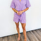 Lilac Lane Tie-Waist Romper