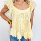 Sunlit Meadow Lace Top