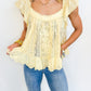 Sunlit Meadow Lace Top