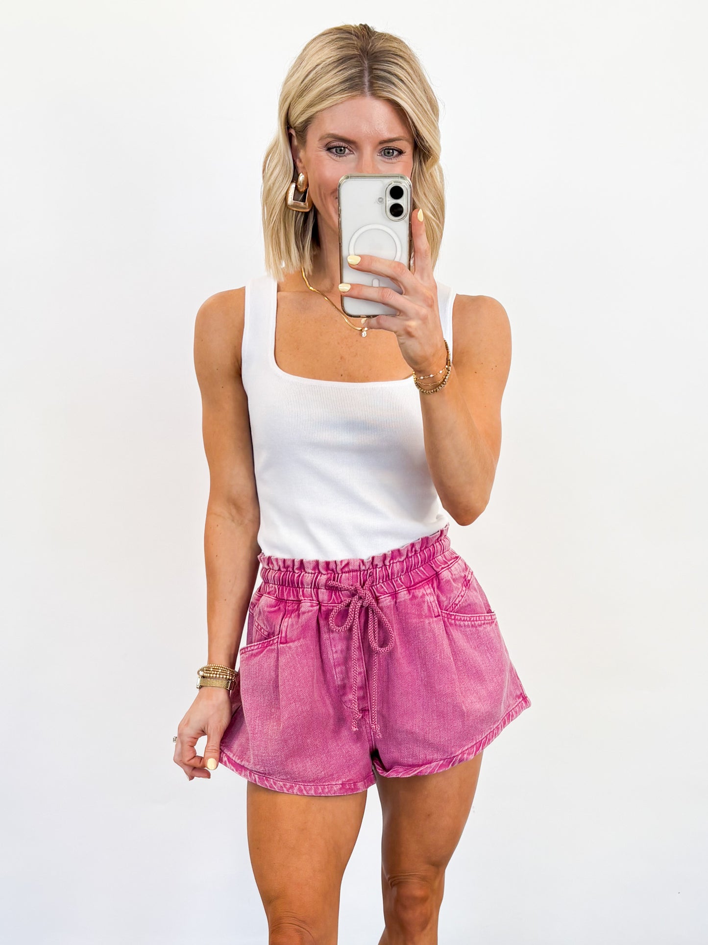 Fuchsia Shorts