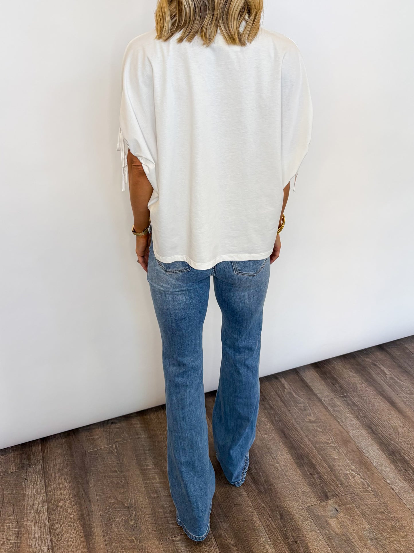 Drawstring Daily Top - 2 COLORS