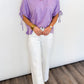 Drawstring Daily Top - 2 COLORS