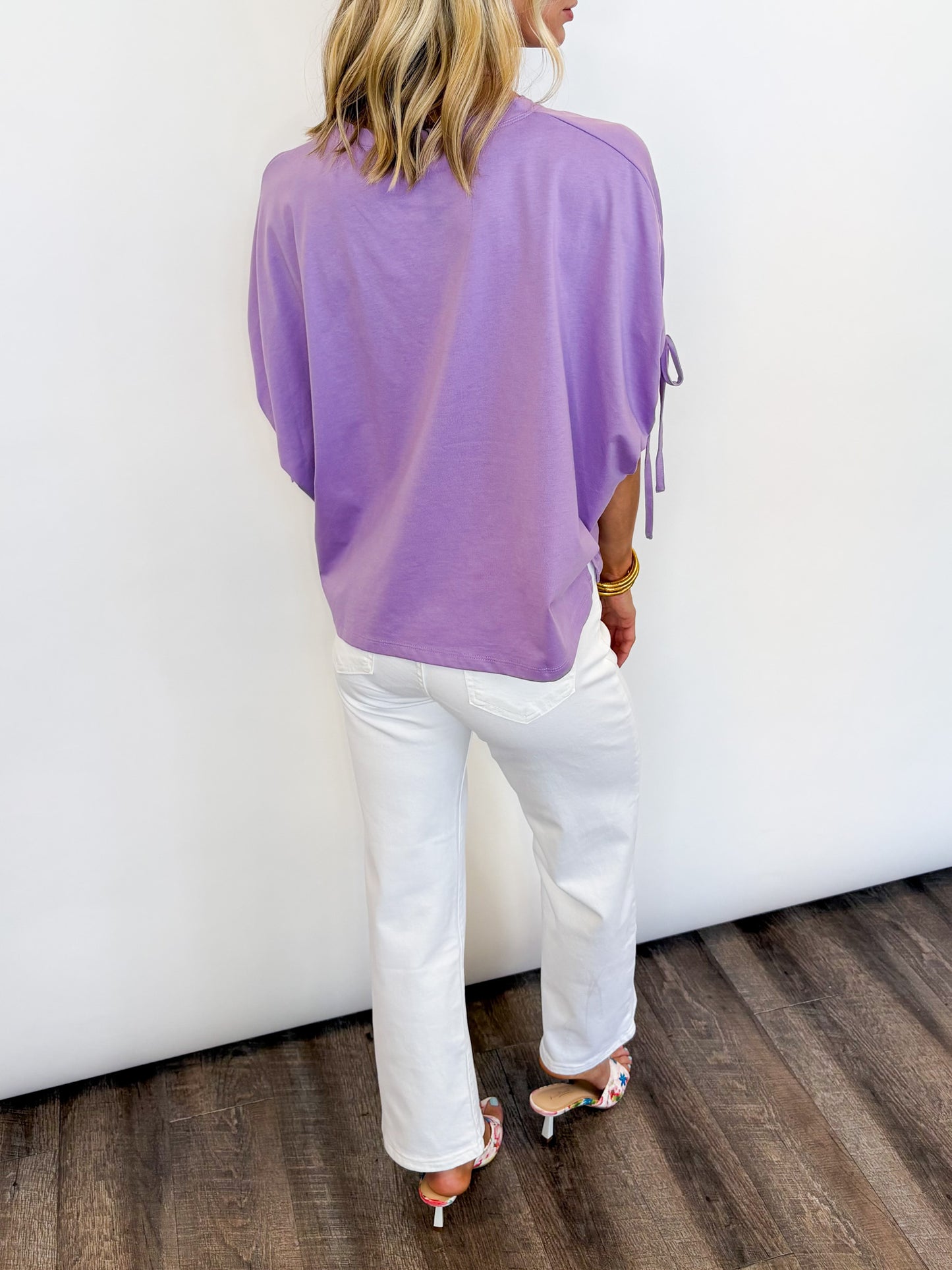 Drawstring Daily Top - 2 COLORS