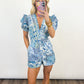 Breezeway Patchwork Romper