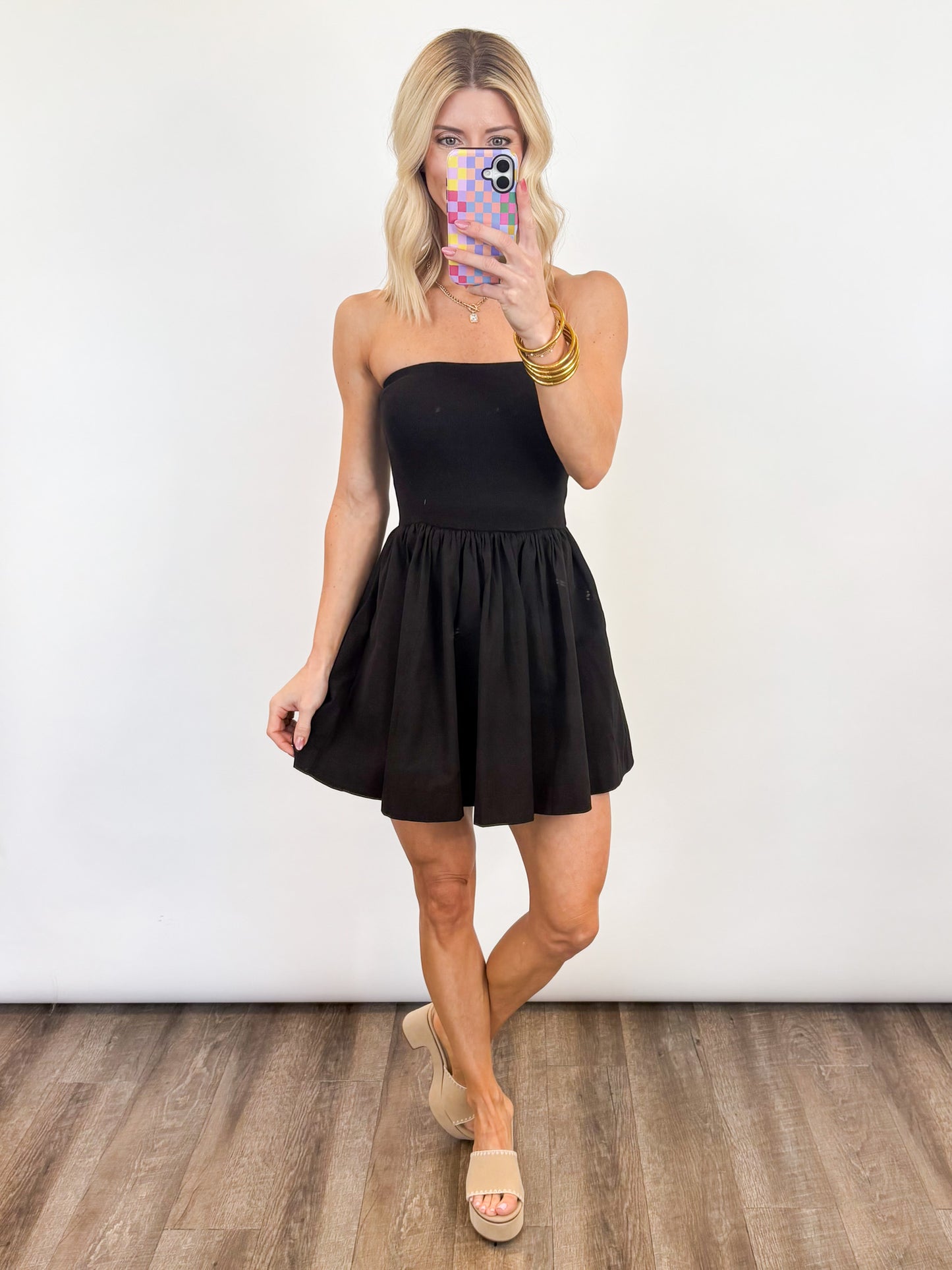 The Everyday Muse Strapless Dress