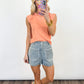 Sunset Seam Ribbed Top