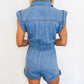 Utility Denim Romper