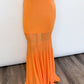 Sunset Glow Knit Maxi Dress