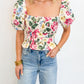 Garden Party Smocked Top