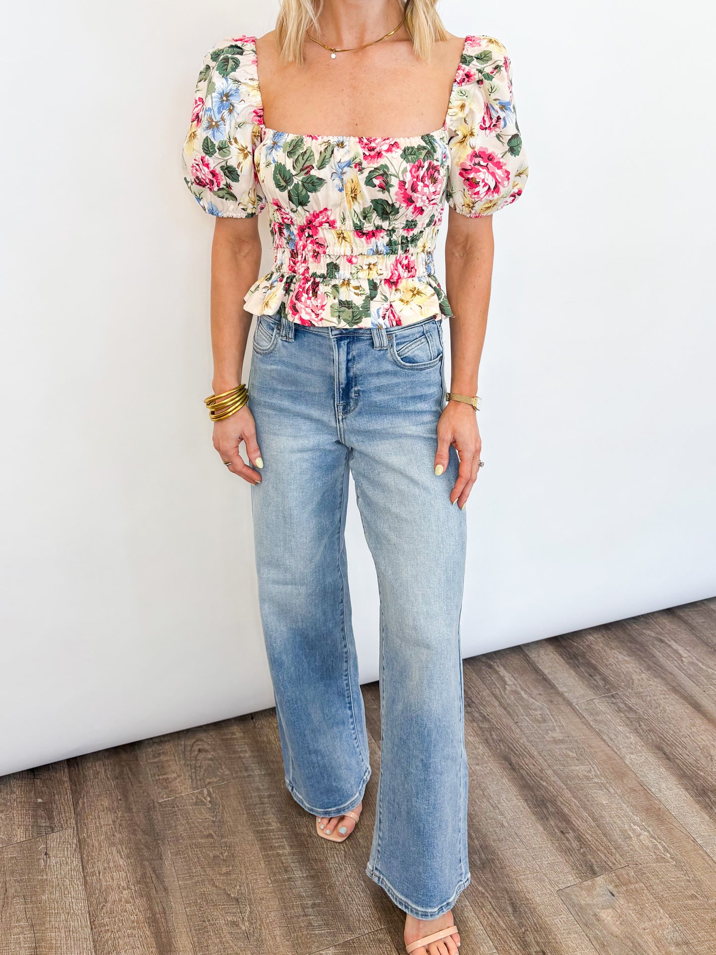 Garden Party Smocked Top