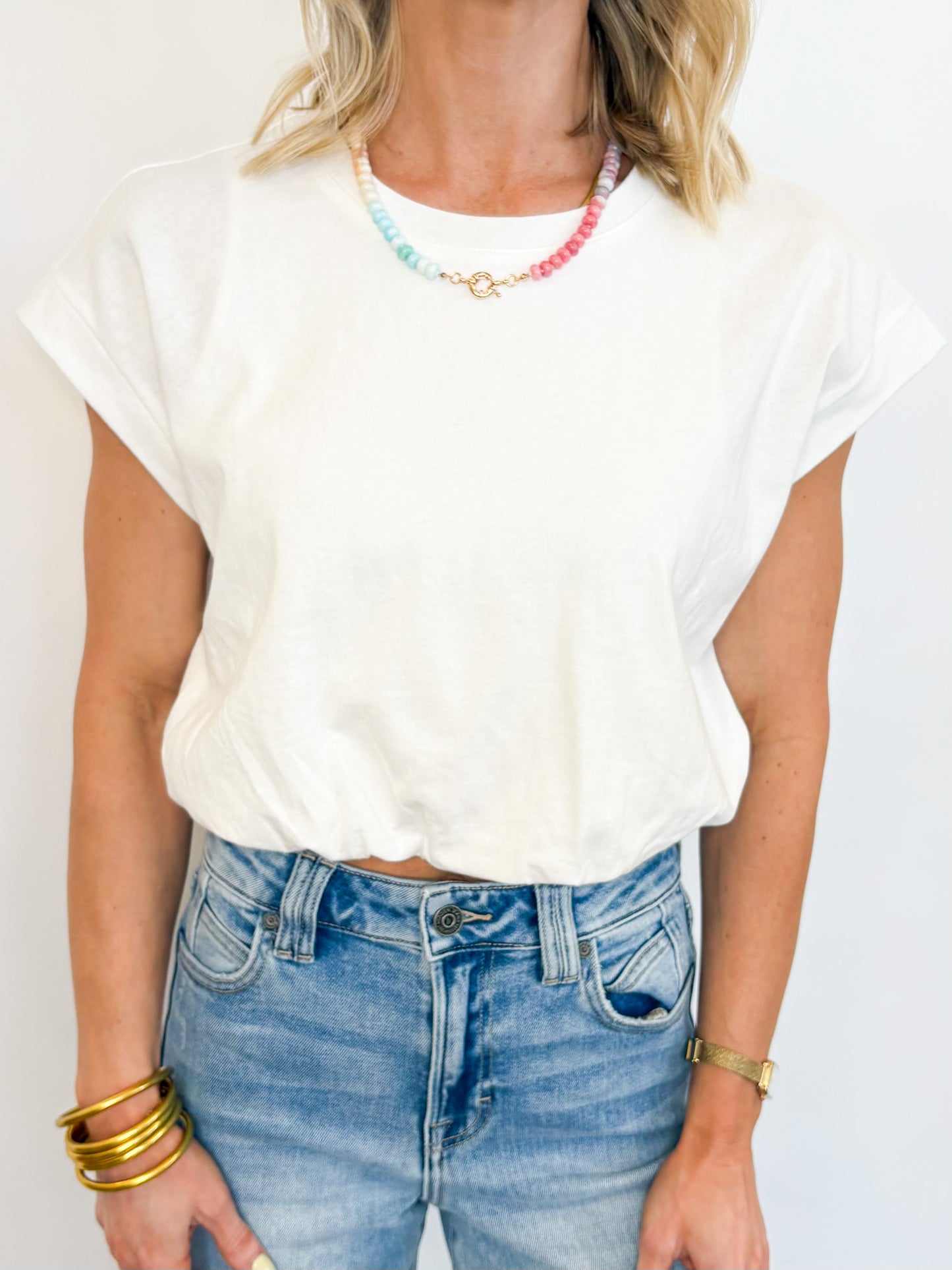 Everyday Ease Cropped Tee