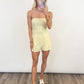 Lemon Sorbet Eyelet Romper