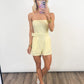 Lemon Sorbet Eyelet Romper