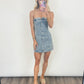 Denim Darling Button-Front Mini Dress