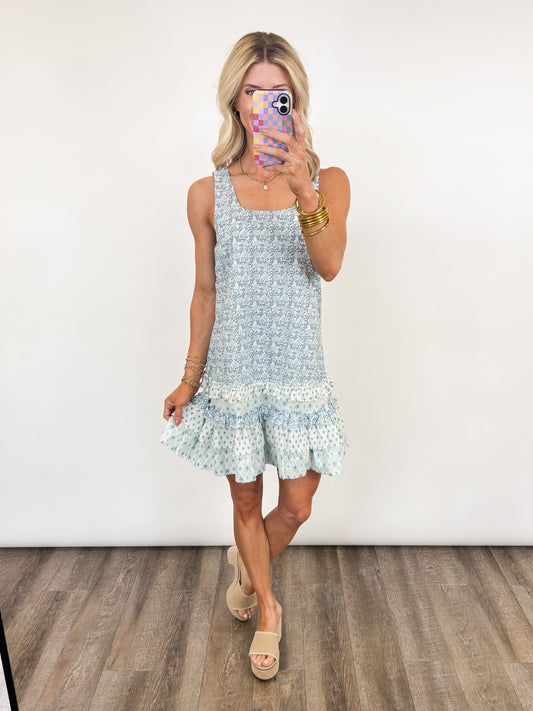 Breezy Tiered Mini Dress
