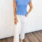 Sunny Stroll Smocked Top - 2 COLORS