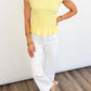 Sunny Stroll Smocked Top - 2 COLORS