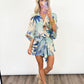 Coastal Breeze Tie-Waist Romper