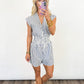 Boardwalk Breeze Stipe Romper