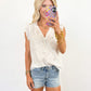 Heirloom Bloom Eyelet Top