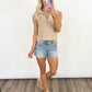 Coastal Air Knit Zip Vest