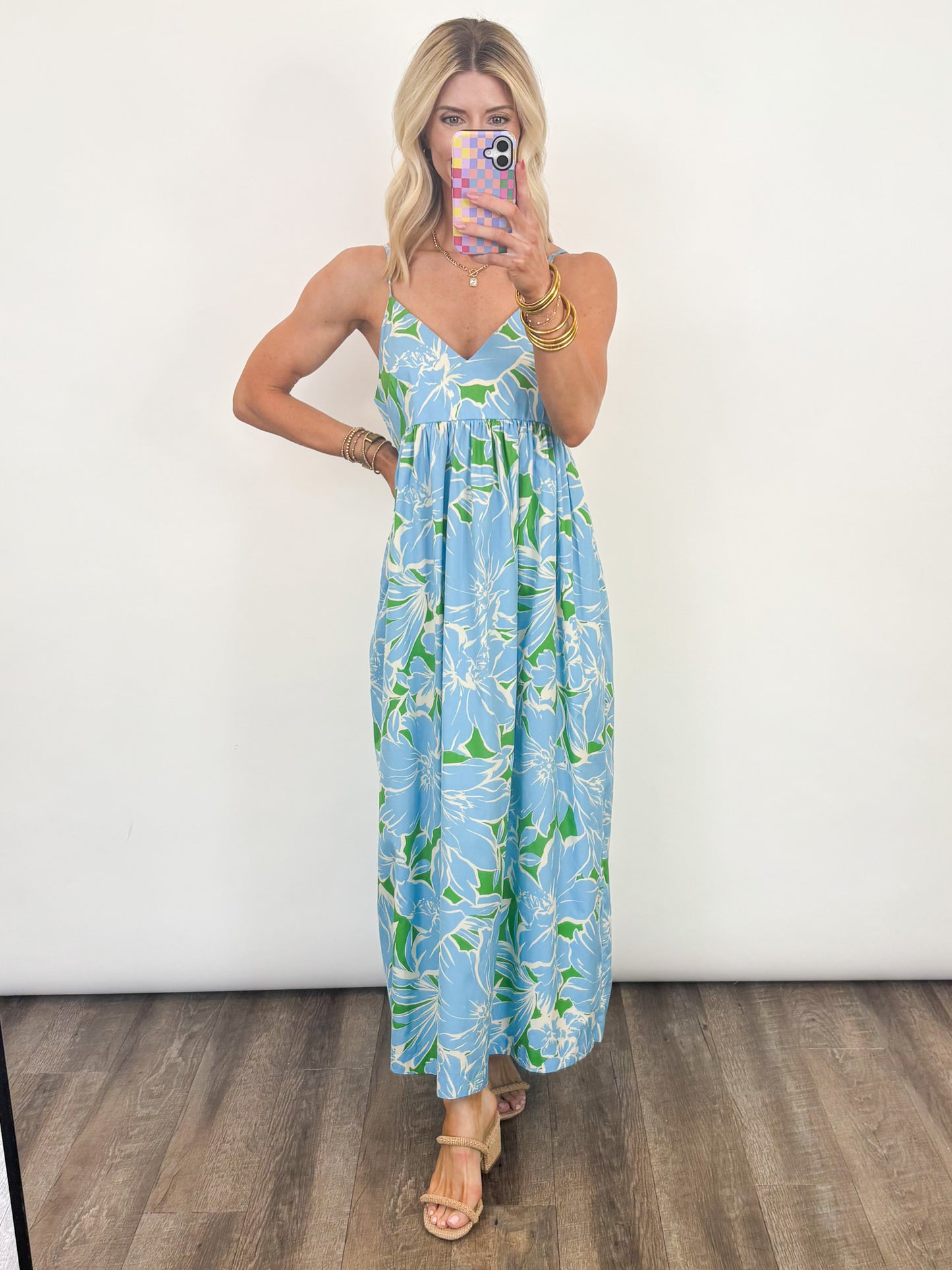 Island Bloom Maxi Dress