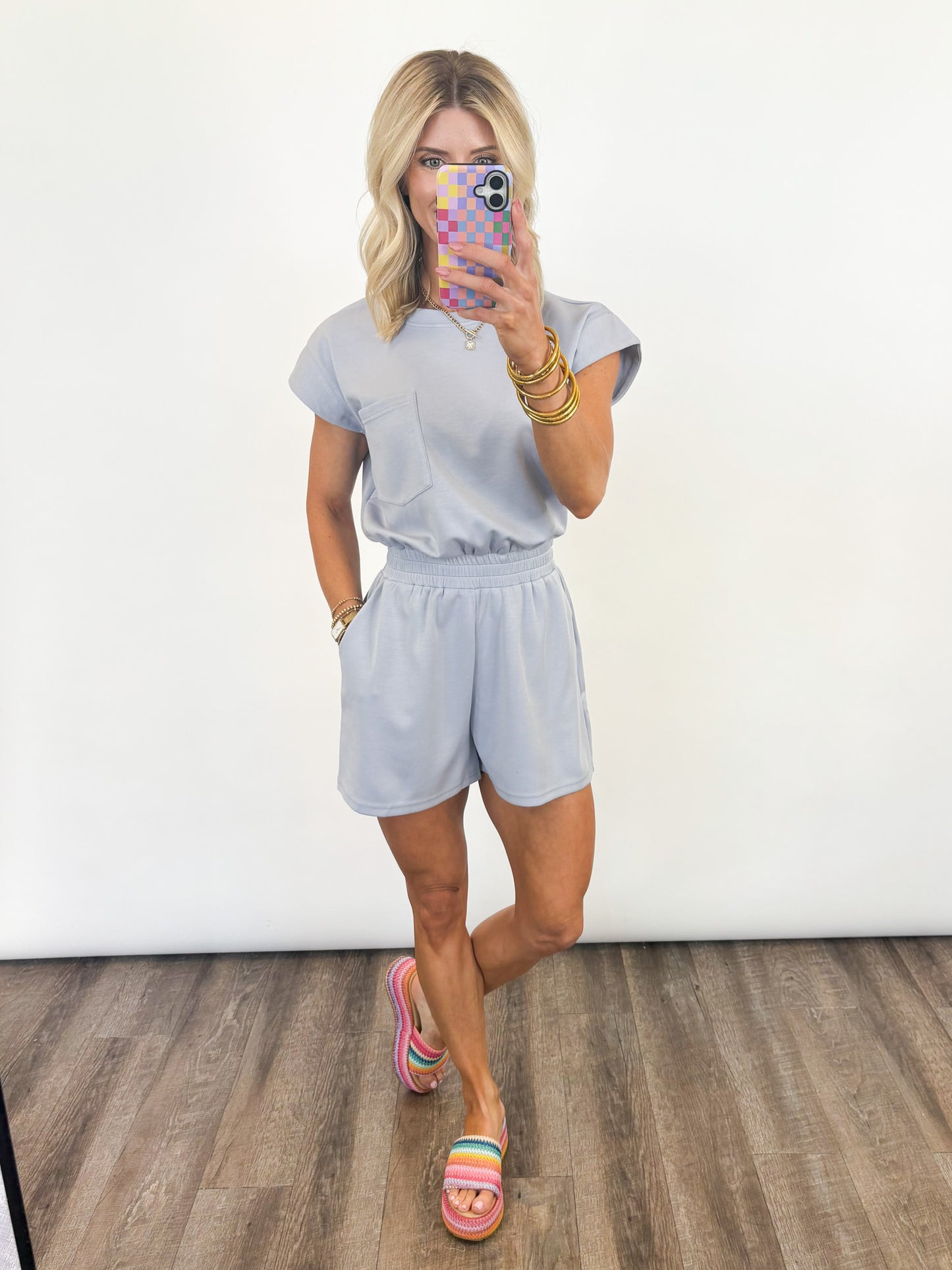 Cloud Lounge Romper