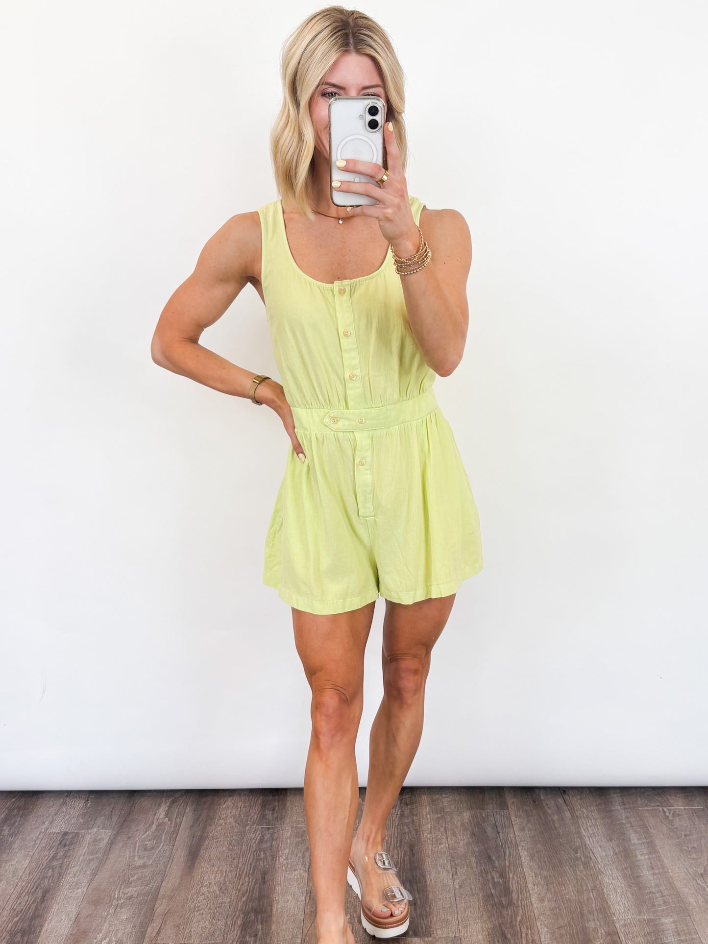 Lime Time Romper