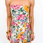 Garden Party Strapless Romper