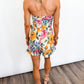 Garden Party Strapless Romper