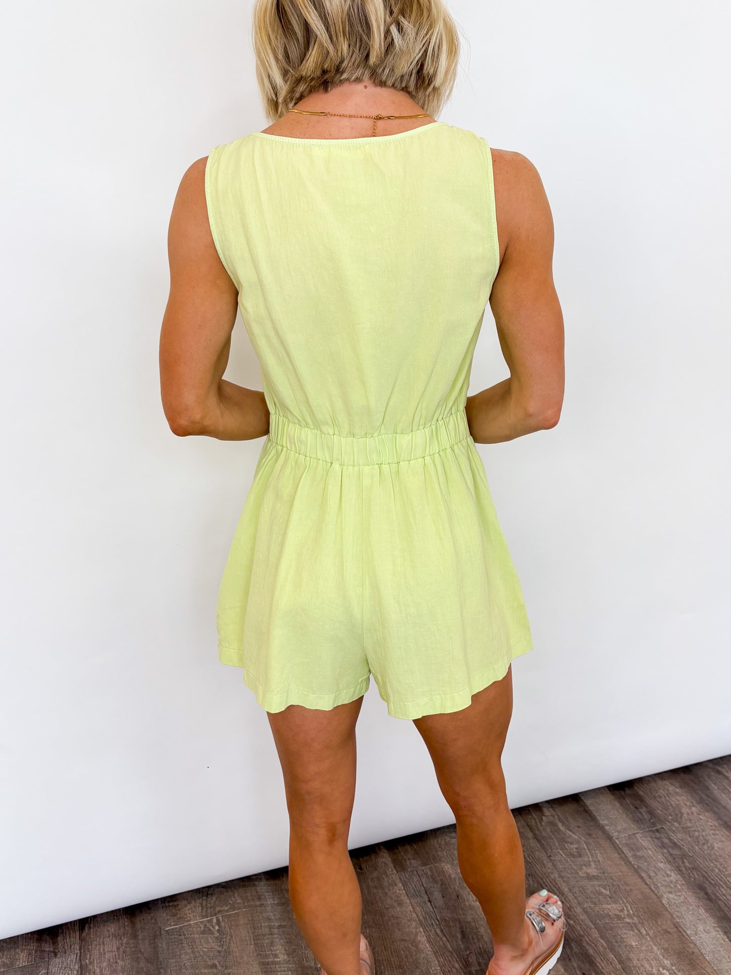 Lime Time Romper
