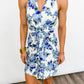 Bluebell Bloom Twist Dress