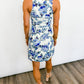 Bluebell Bloom Twist Dress