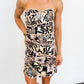 Tropic Muse Strapless Dress