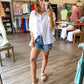 Classic White Button Down