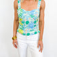 Laguna Bloom Ruched Top