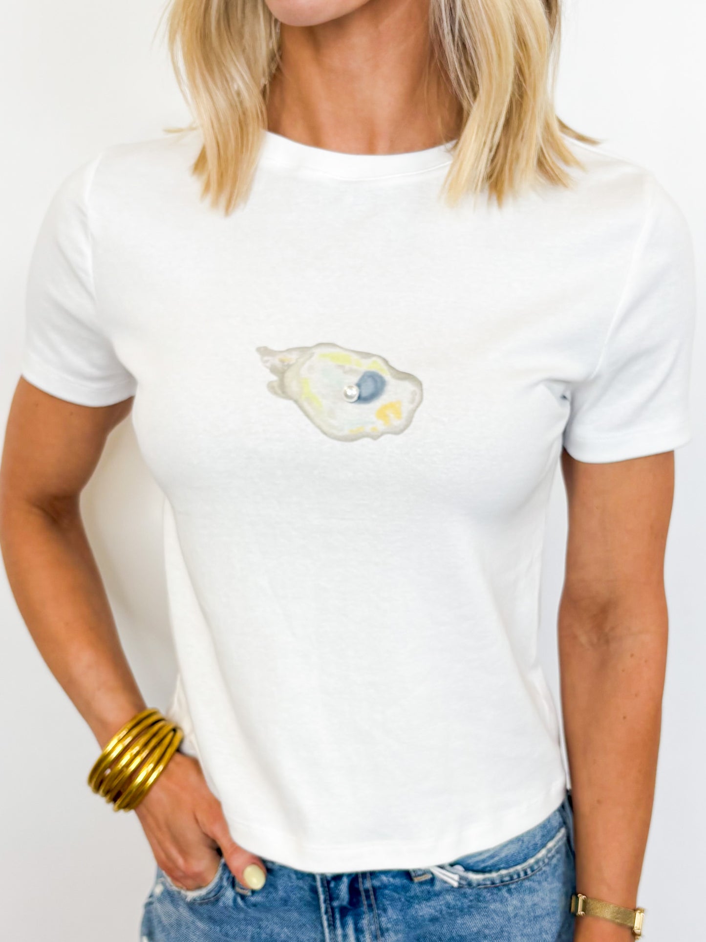 Oyster Pearl Tee