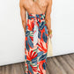 Tropical Escape Strapless Maxi Dress