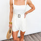 Coastal Polished Belted Romper