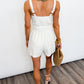 Coastal Polished Belted Romper
