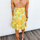 Sunburst Breeze Cutout Dress