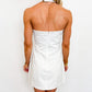 Coastal Luxe Buckle Mini Dress