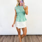 Seafoam Breeze Ruched Top