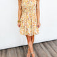 Golden Dunes Beaded Smocked Dress