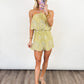 Ahoy Romper - LIME
