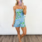 Tropical Escape Strapless Romper