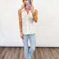 Chic Halter Button Top