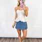 Macie Denim Skort